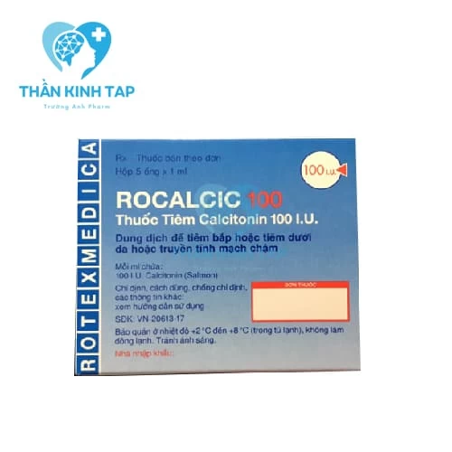 Rocalcic 100 - Thuốc điều trị bệnh Paget, tăng Calci máu